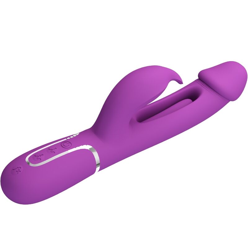 Pretty love - kampas vibrador rabbit multifunción 3 en 1