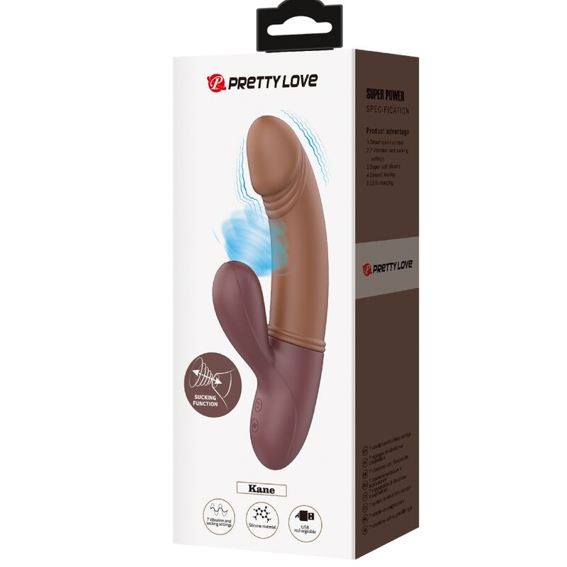 Pretty love - kane vibrador puntog & succionador
