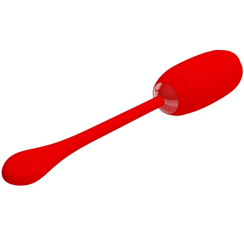 Pretty love - kirk huevo vibrador recargable rojo