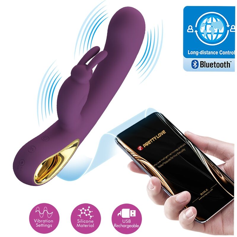 Pretty love - liam vibrador rabbit & estimulador punto g
