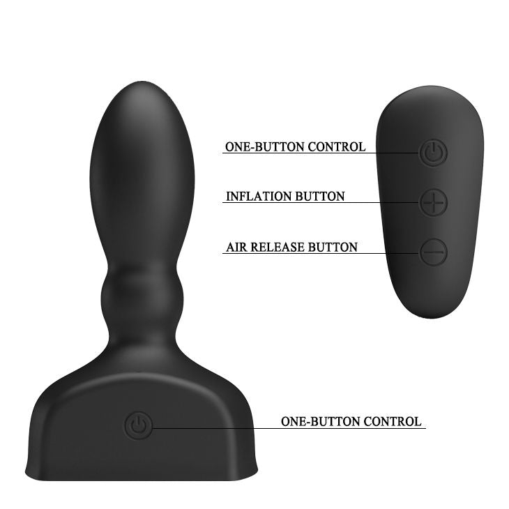 Pretty love - marriel prostático vibrador e inflable
