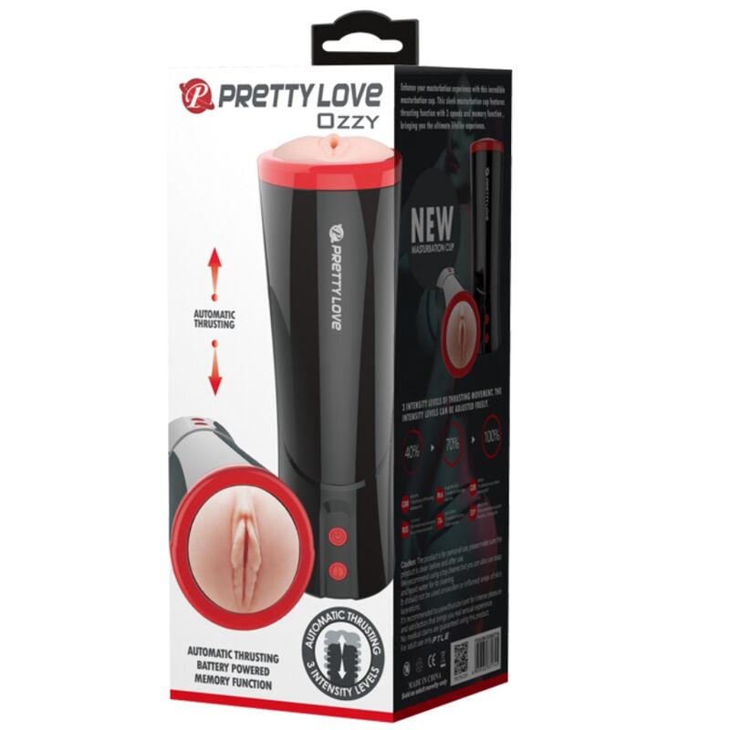 Pretty love - masturbador multifunción ozzy