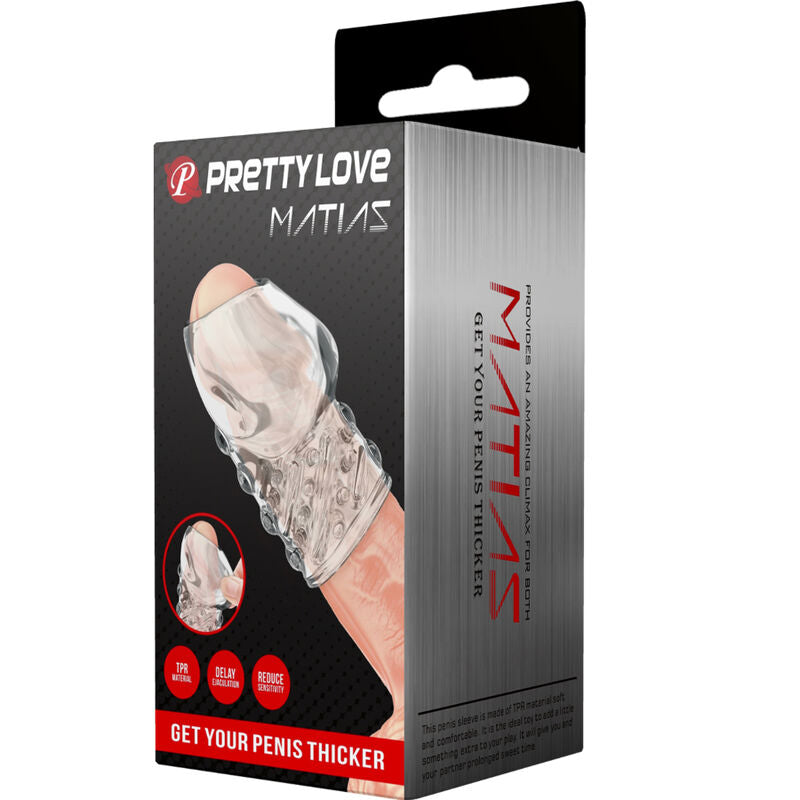 Pretty love - matias engrosador pene transparente