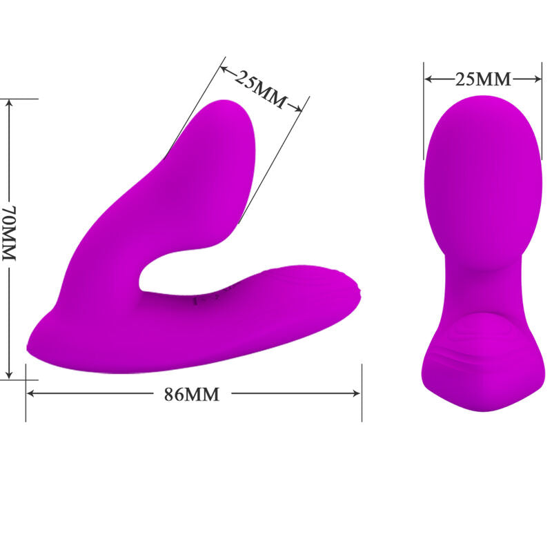 Pretty love - melvin masajeador clitoris con control remoto