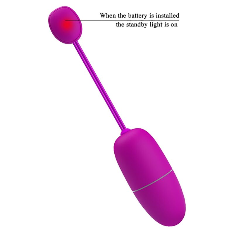 Pretty love - nymph huevo vibrador controlado por app