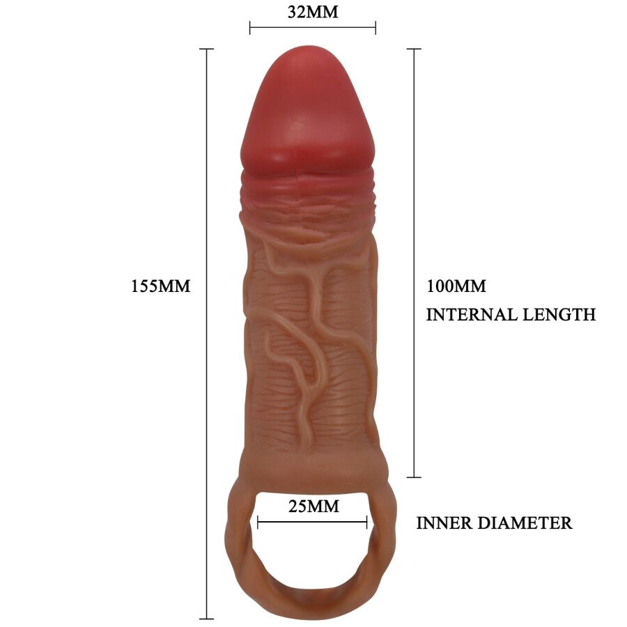 Pretty love - peirre funda para pene de 10 cm