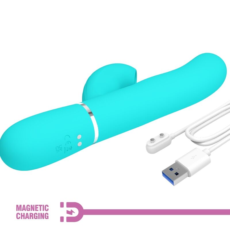 Pretty love - perlita vibrador punto g 3 en 1 multifunción