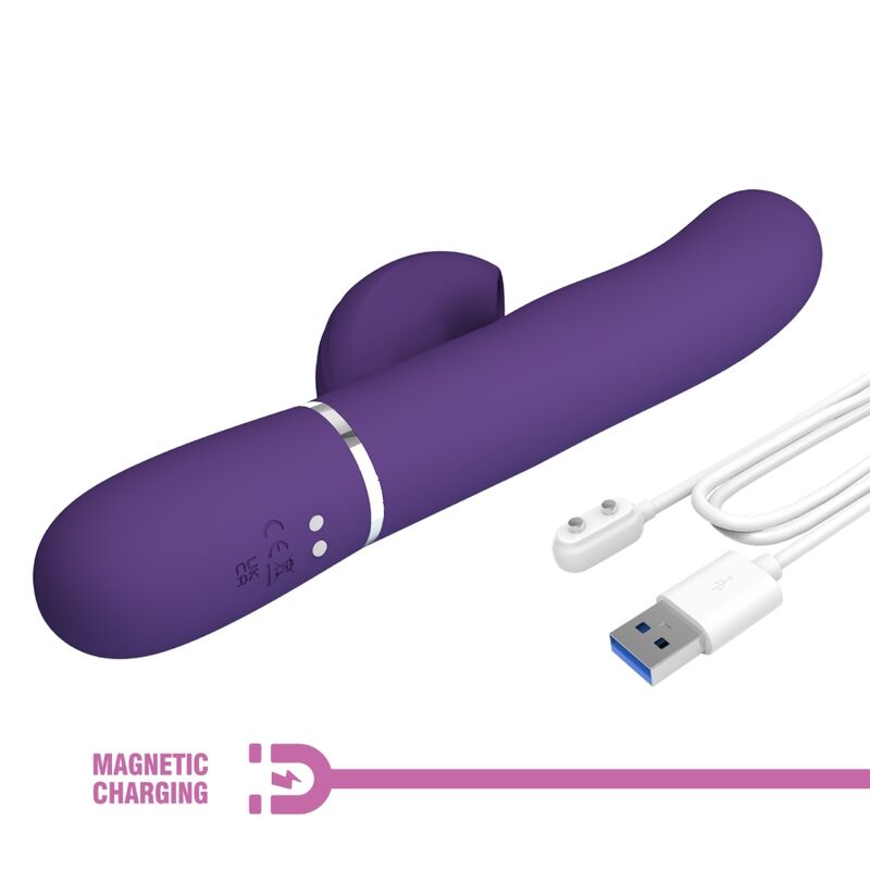 Pretty love - perlita vibrador punto g 3 en 1 multifunción