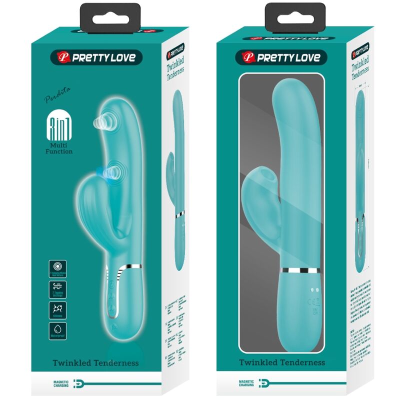 Pretty love - perlita vibrador punto g 3 en 1 multifunción