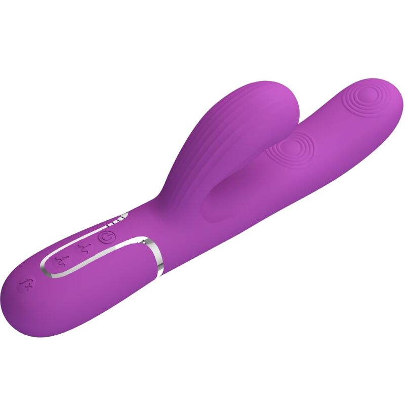 Pretty love - perlita vibrador rabbit multifunción 3 en 1
