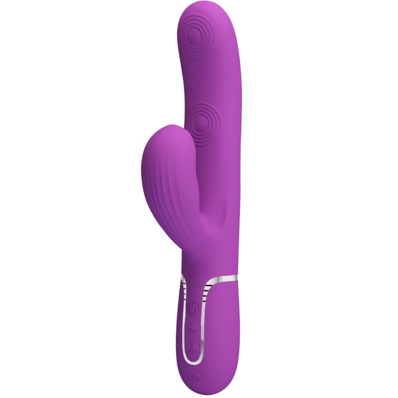 Pretty love - perlita vibrador rabbit multifunción 3 en 1