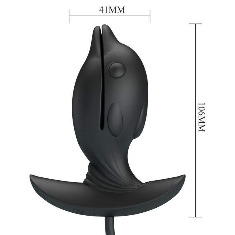 Pretty love - plug anal delfin inflable & recargable