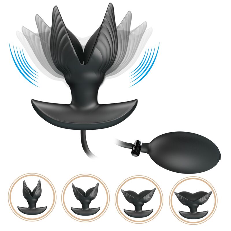Pretty love - plug anal inflable & recargable