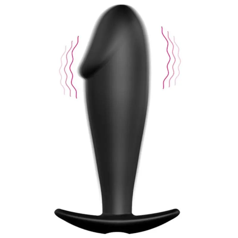 Pretty love - plug anal silicona forma pene y 12 modos