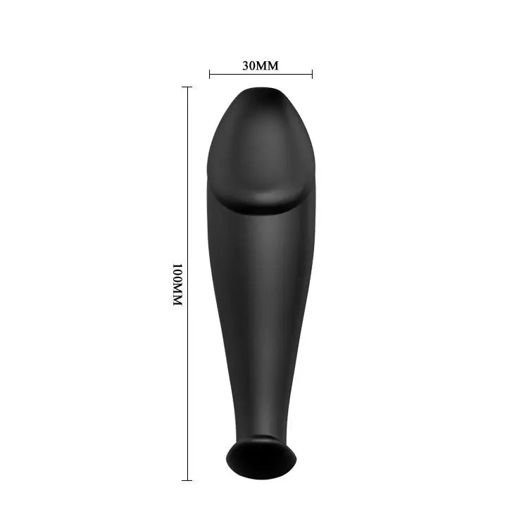Pretty love - plug anal silicona forma pene y 12 modos