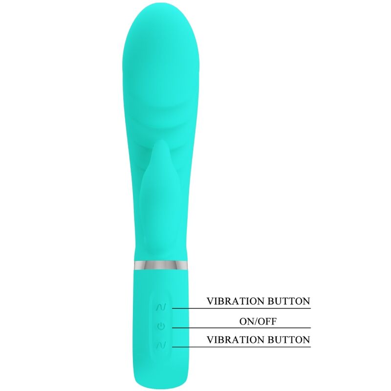 Pretty love - prescott vibrador punto g multifunción verde