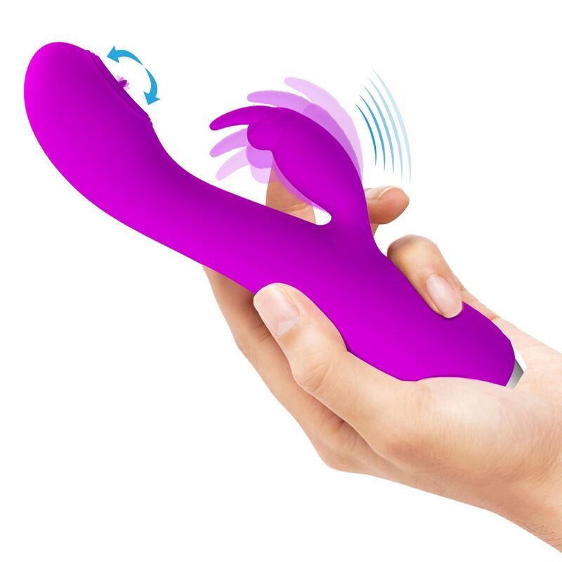 Pretty love - rachel vibrador recargable con succionador
