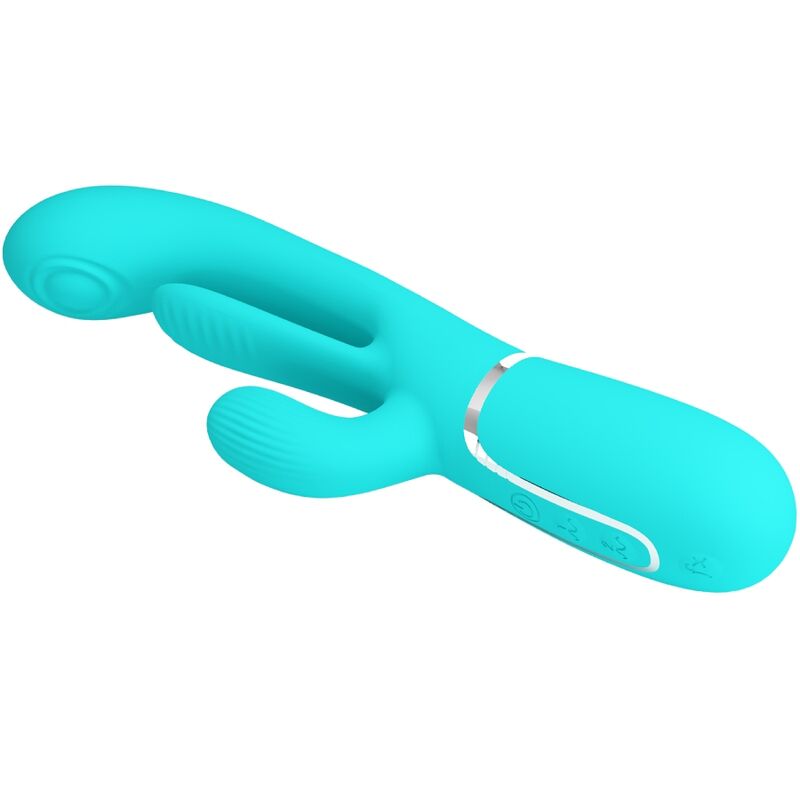 Pretty love - shania triple vibrador rabbit multifunción 3