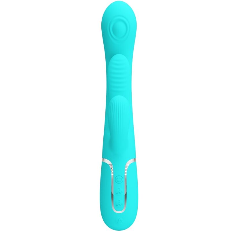 Pretty love - shania triple vibrador rabbit multifunción 3