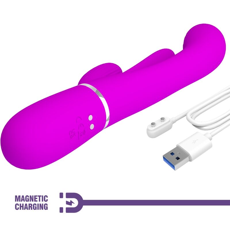 Pretty love - shania triple vibrador rabbit multifunción