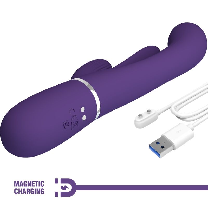 Pretty love - shania triple vibrador rabbit multifunción