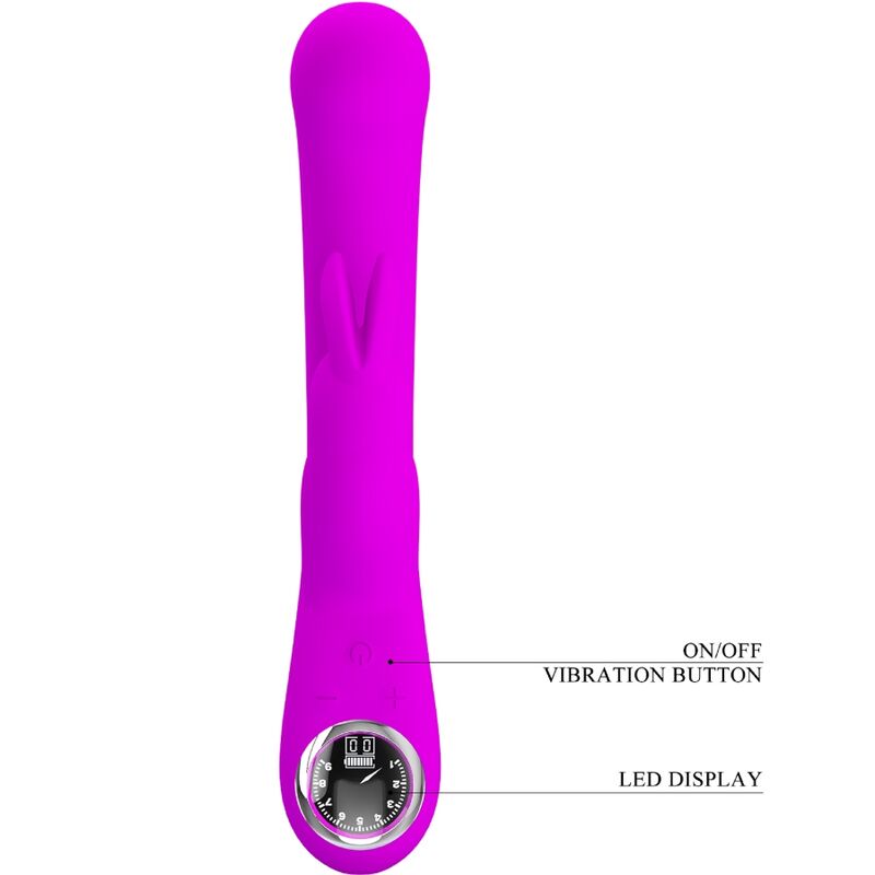 Pretty love - skylar vibrador estimulador púrpura