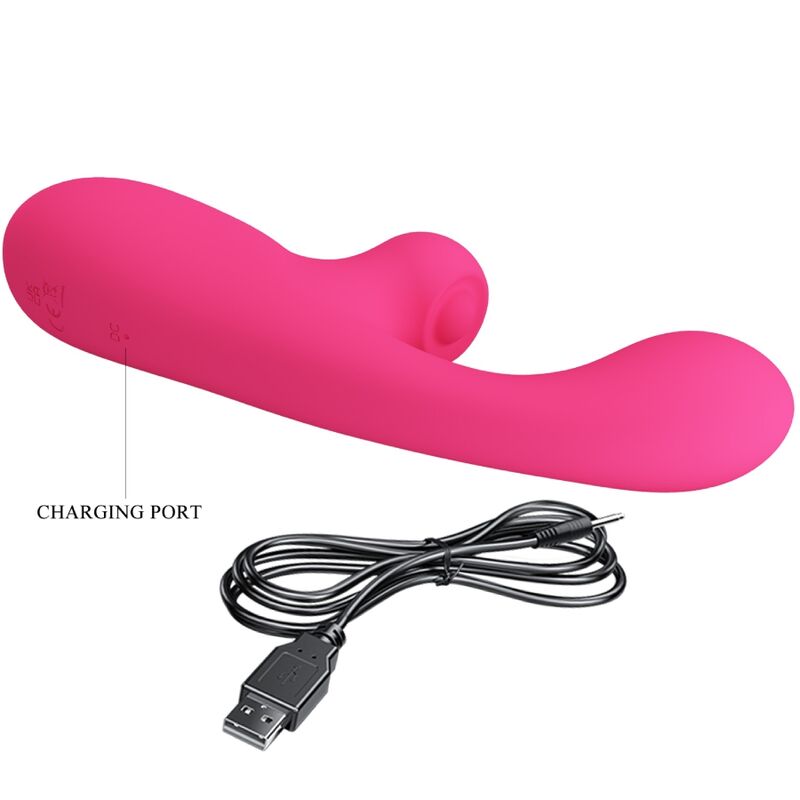 Pretty love - skylar vibrador estimulador rosa