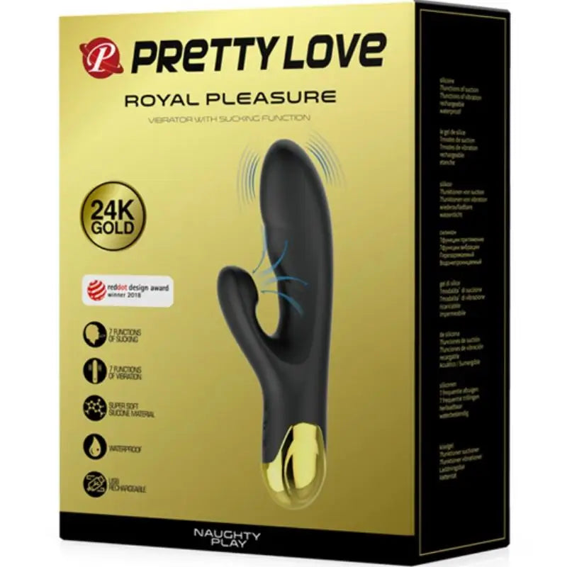 Pretty love - smart naughty play vibración y succionador