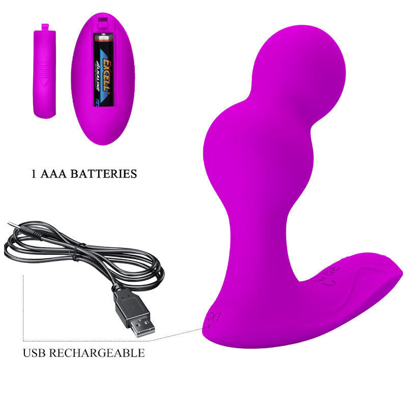 Pretty love - terrance masajeador vibrador anal con control