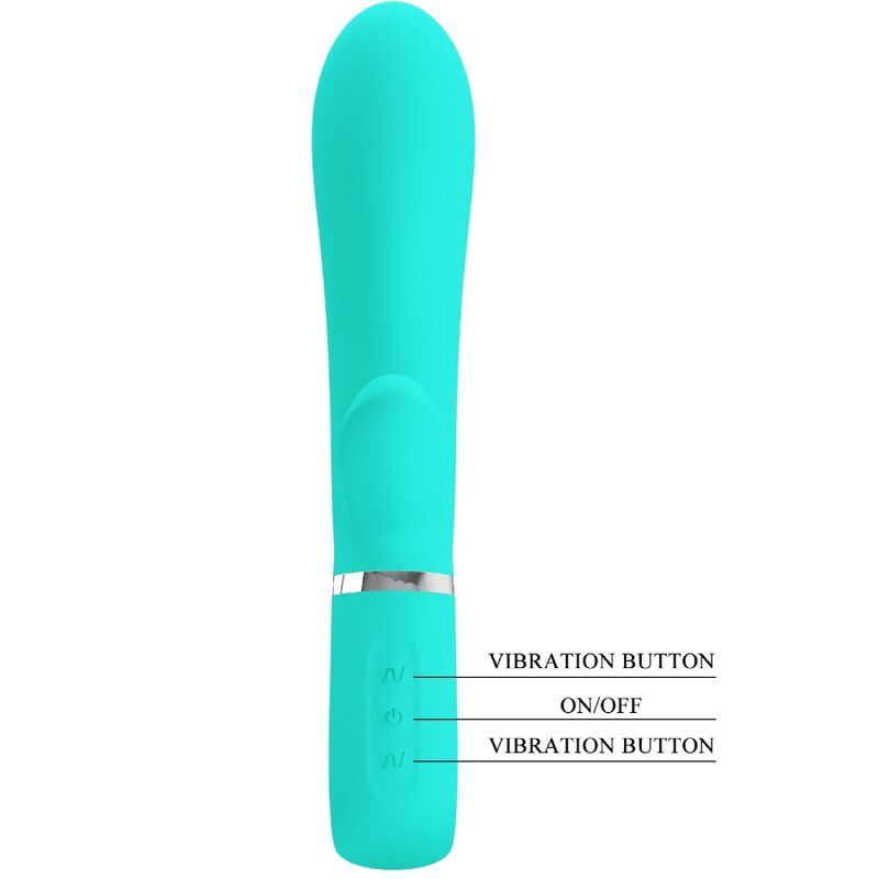 Pretty love - thomas vibrador punto g multifunción verde