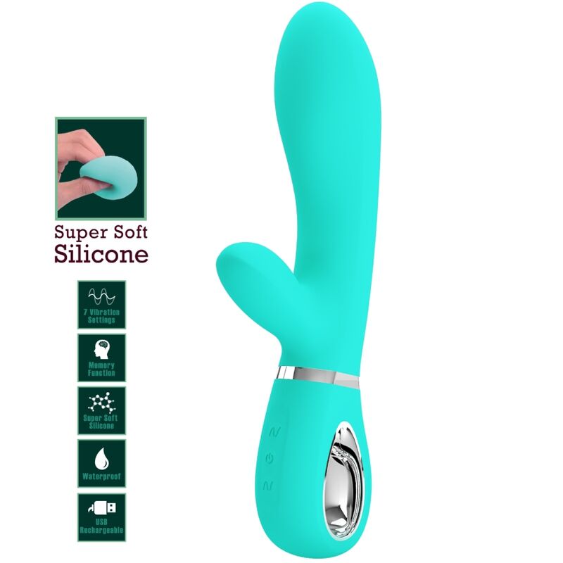 Pretty love - thomas vibrador punto g multifunción verde