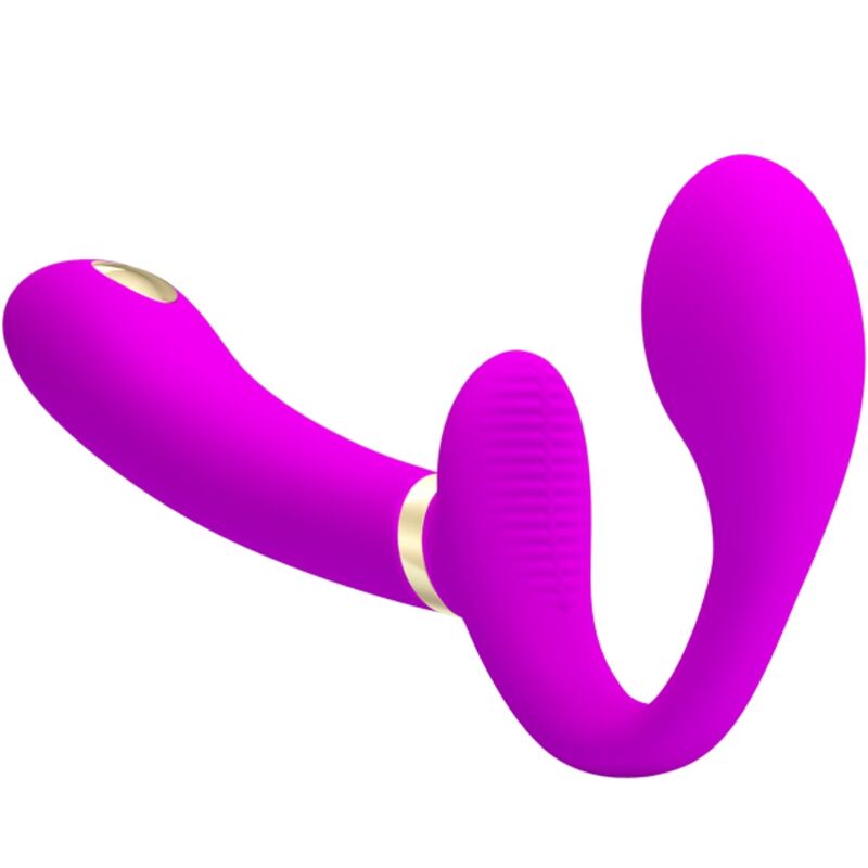 Pretty love - thunderbird vibrador doble strap-on control