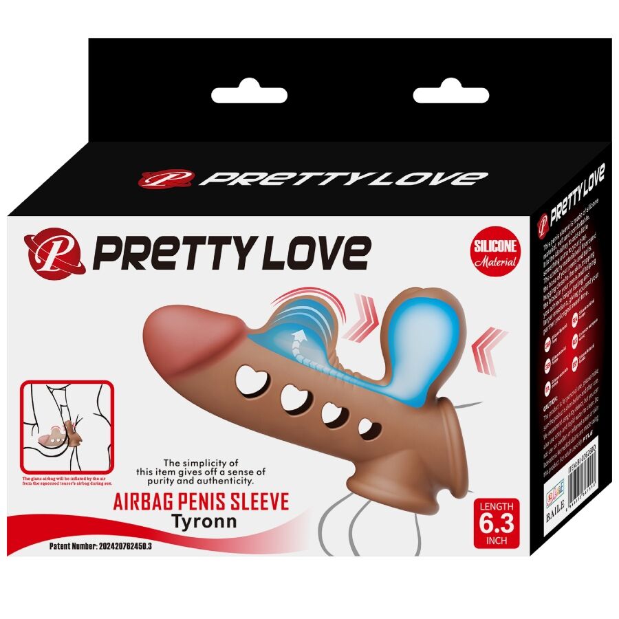 Pretty love - tyronn funda para pene con airbag