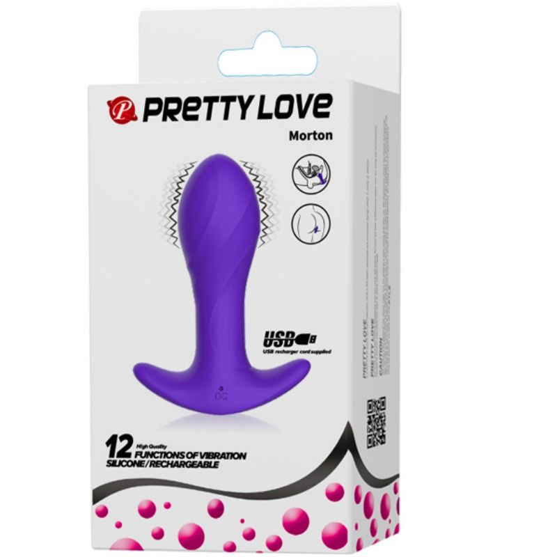 Pretty love - vibrador anal lila
