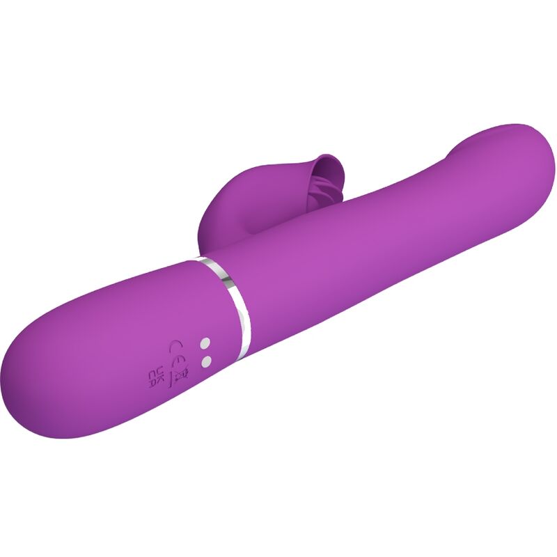 Pretty love - vibrador & estimulador multifunción 4 en 1