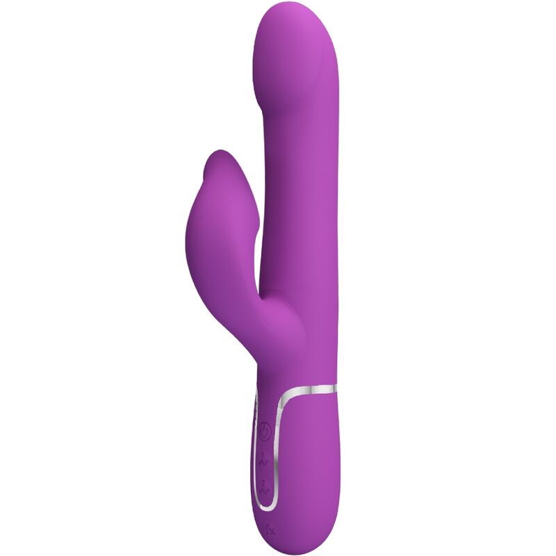 Pretty love - vibrador & estimulador multifunción 4 en 1