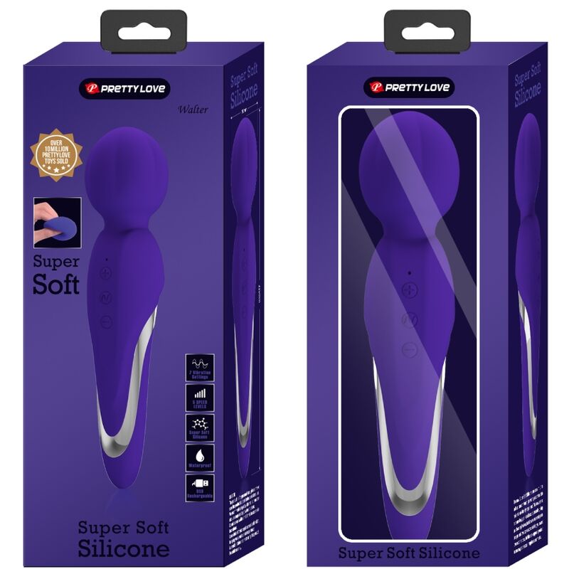 Pretty love - walter vibrador wand violeta