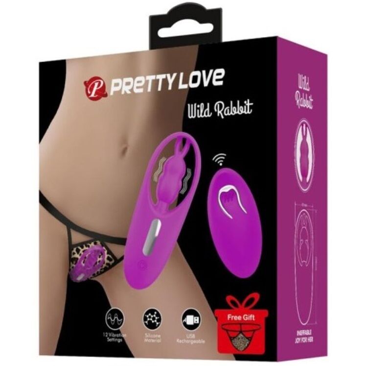 Pretty love - wild rabbit estimulador para braguita