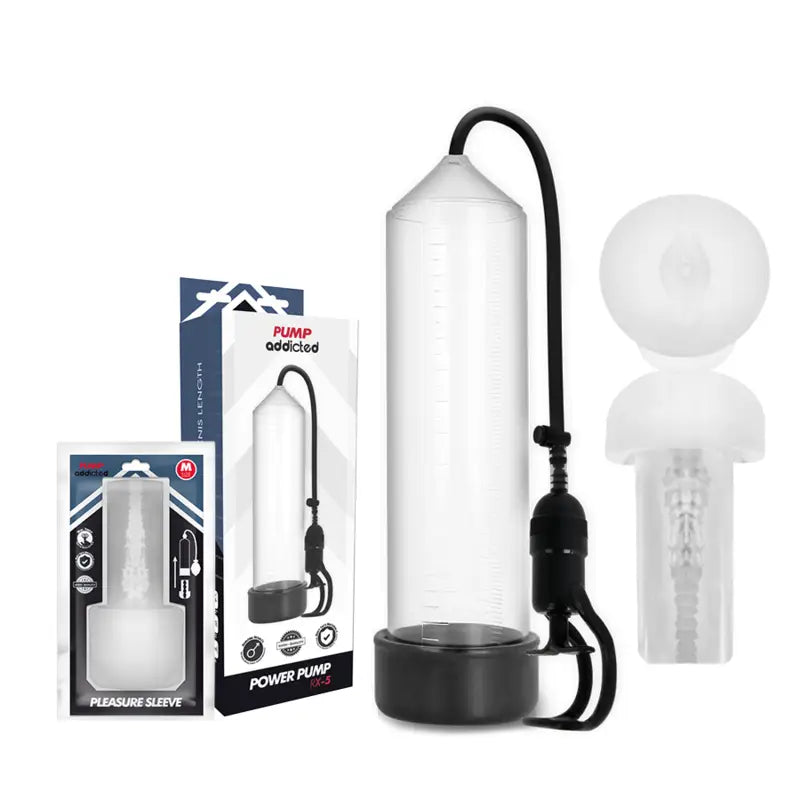 Pump addicted - bomba erección rx5 transparente