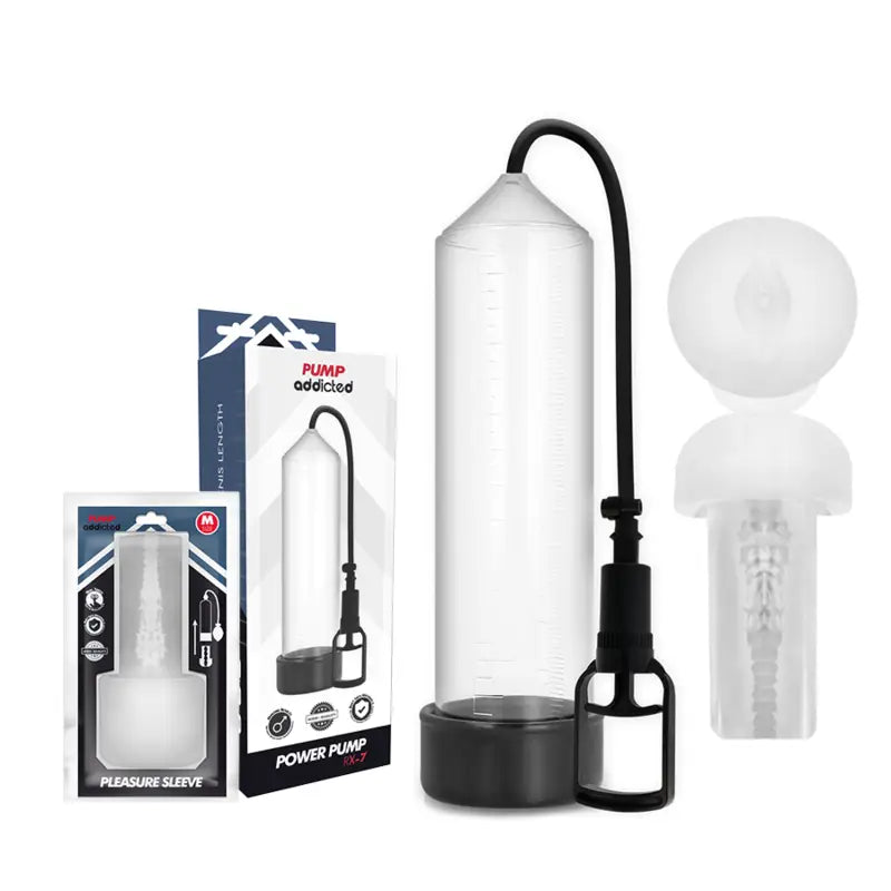 Pump addicted - bomba erección rx7 transparente