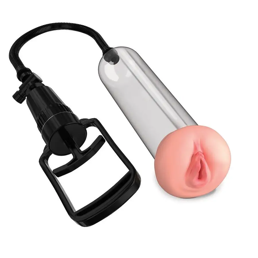 Pump worx - bomba de erección con vagina para principiantes