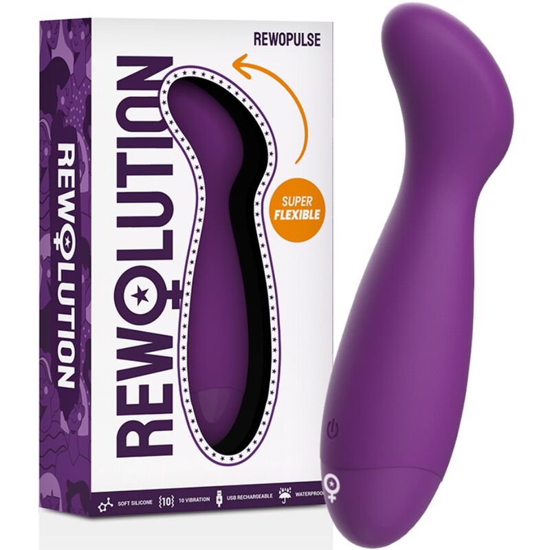 Rewolution - rewopulse vibrador flexible estimulador punto g