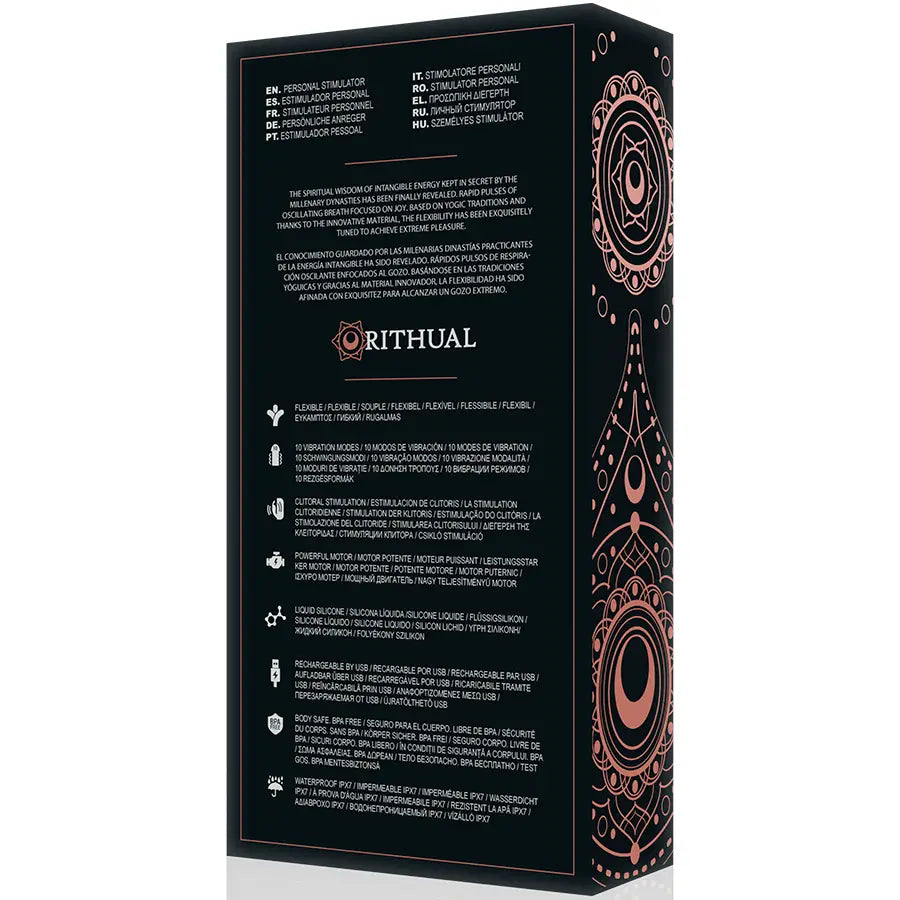 Rithual - anusara motor dual recargable 2.0 orquidea - — / ORQUIDEA