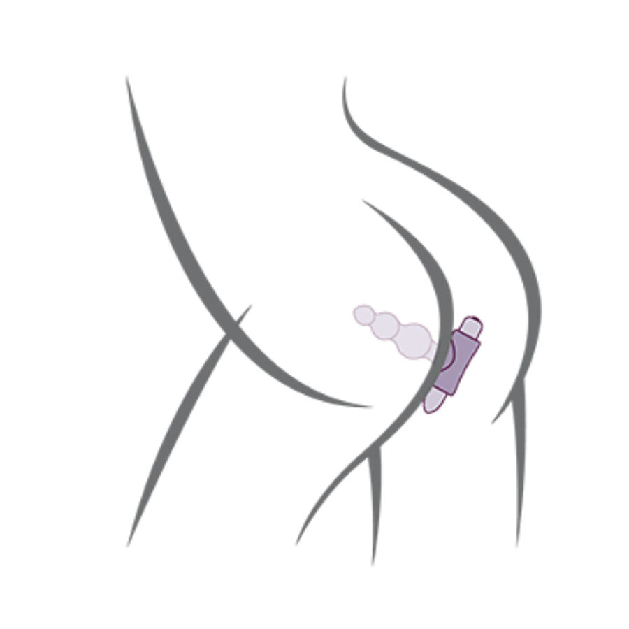 Rocks- off - petite sensations bubbles plug anal vibrador