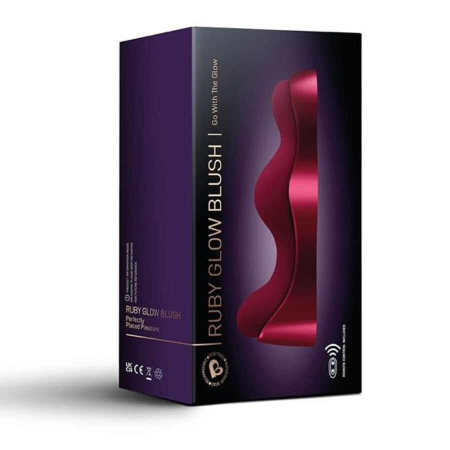 Rocks- off - ruby glow blush vibrador g-spot rojo