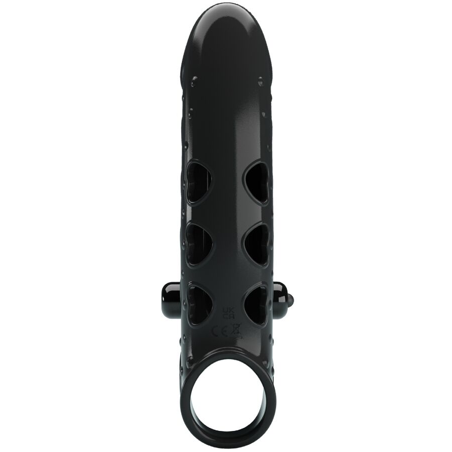 Romance - funda para pene con vibración negro