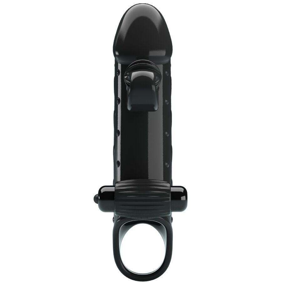 Romance - funda para pene con vibración negro