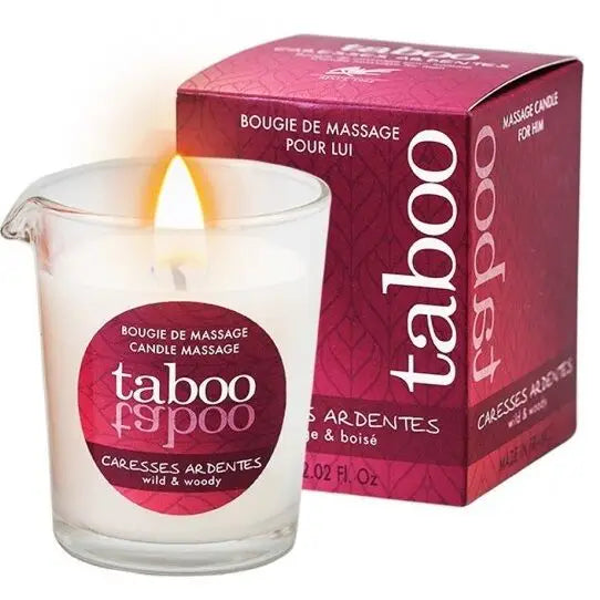 Ruf - taboo vela de masaje para él caresses ardentes aroma