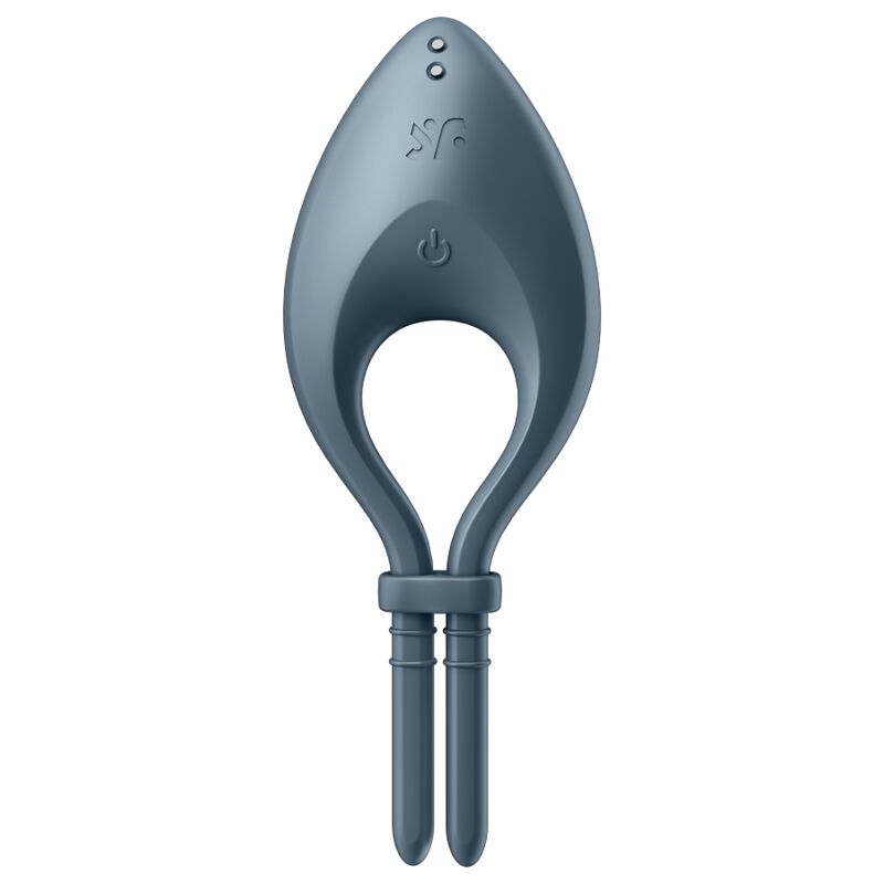 Satisfyer - bullseye anillo vibrador app gris