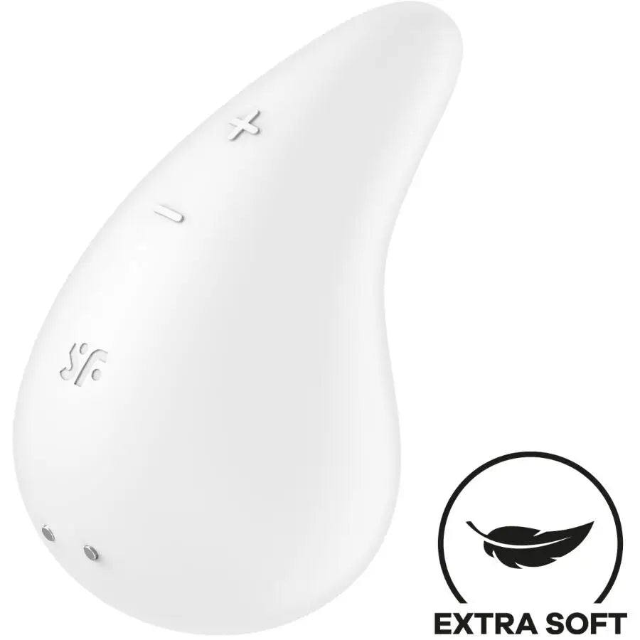 Satisfyer - dew drop vibrador lay-on blanco - — / BLANCO